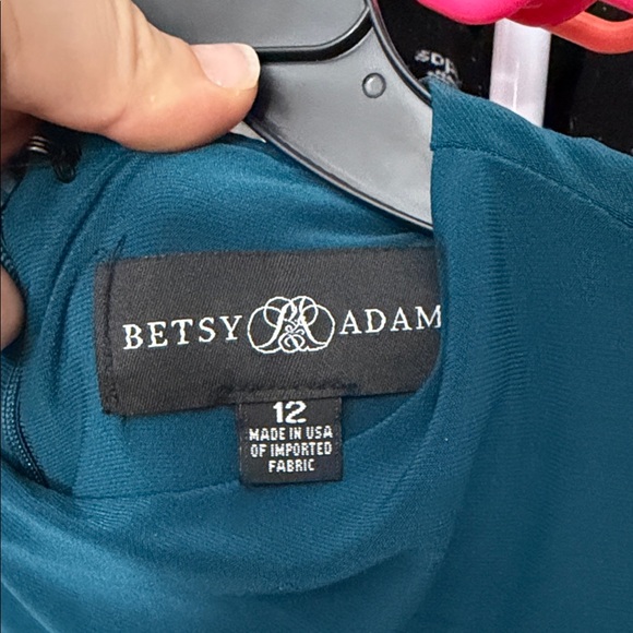 Betsy & Adam Teal Dress - Picture 9 of 9